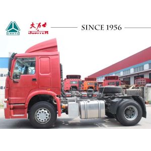 4X2 6 Wheeler HOWO Tractor Truck Large Payload For Container Transport