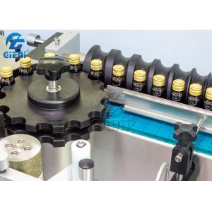 Double Head Rotary Labeling Machine For Cylindrical Containers