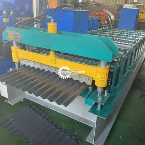 Buy cheap 836mm Coil Width Corrugated Roll Making Machine PLC For Steel Profile from wholesalers