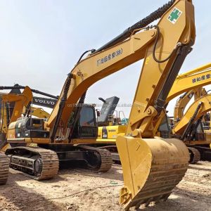 Original VOLVO EC480 Excavator Used Hydraulic Crawler Machine with 3.8M³ Bucket