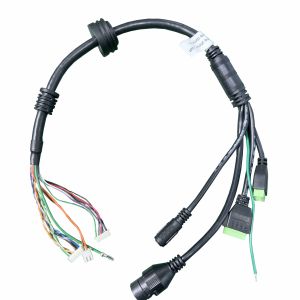 IP Camera Cable Weatherproof RJ45F PVC Jacket DC5.5*2.1/3.5PITCH Copper