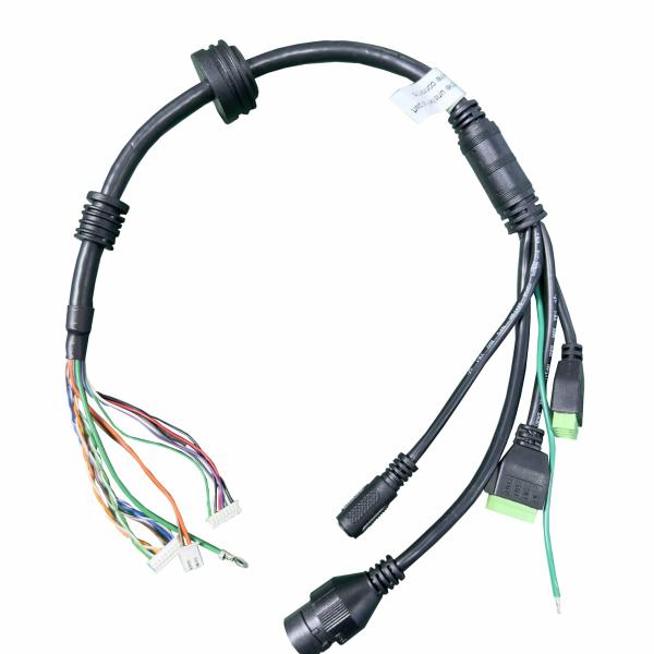 IP Camera Cable Weatherproof RJ45F PVC Jacket DC5.5*2.1/3.5PITCH Copper