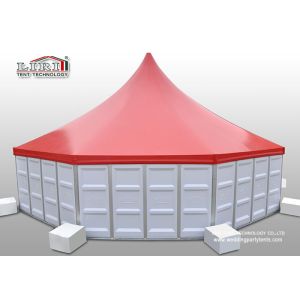 Buy cheap Round Enclosed High Peak Tents Luxury Permanent With UV Resistant from wholesalers