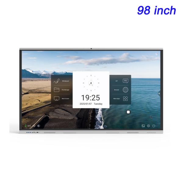 Buy cheap CE 98 Inch Smart Board 8 Array Mic 98" Interactive Panel For Classroom from wholesalers