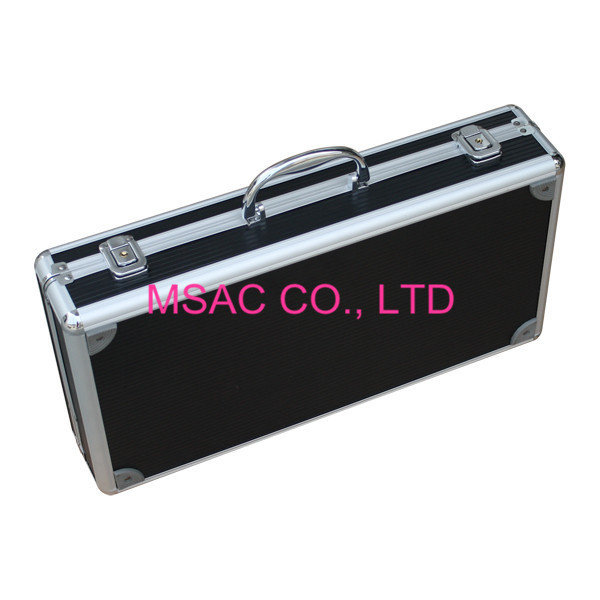 Quality Black Raise Structure ABS Aluminum Box Case , Aluminium Instrument Case for sale