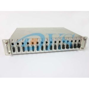 Buy cheap Singlemode Optical Fiber Media Converter IEEE802.3u With 16 Slot from wholesalers