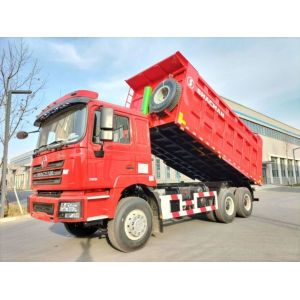 Buy cheap 10 Tyres SHACMAN 30t Dump Truck F3000 6x4 380Hp EuroII Red Tipper Diesel Engine from wholesalers
