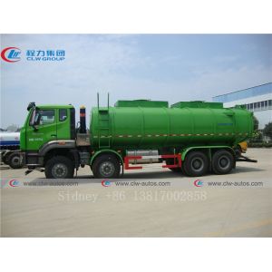 Buy cheap 8x4 SINOTRUK HOHAN 19m3 Heavy Duty Sewage Suction Truck from wholesalers