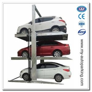 China Hot Sale! Triple Stacker Parking Lift/3 Level Vertical Lift/Hydraulic Triple Parking Car Lifts/Electric Platform Stacker on sale