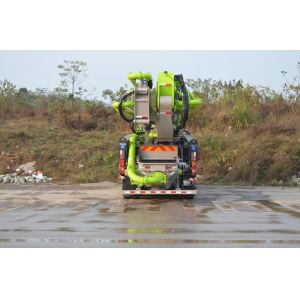 Buy cheap 180CBM/H 66m New Concrete Pump Truck , 5 Axle Truck With Dual Hydraulic Oil Tank from wholesalers