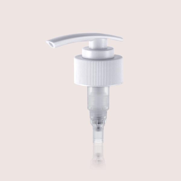 PP Material Replacement Soap Dispenser Pump Tops Ribbed Smooth UV Plating 1.9cc