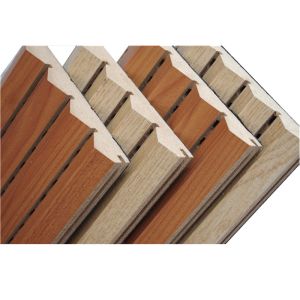 Buy cheap Anti Moisture Music Studio Acoustic Panels Composite MDF Grooved Wood Panel from wholesalers