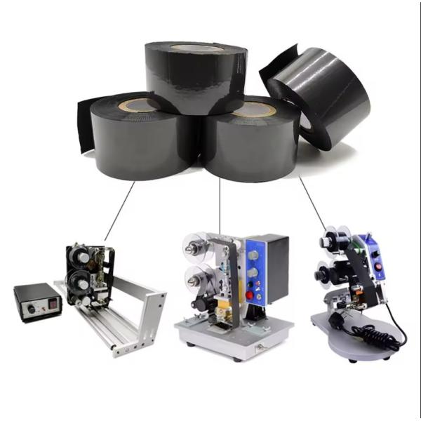 Buy cheap 30mm*100m Hot foil ribbon /date coding foil for expiry date coding from wholesalers