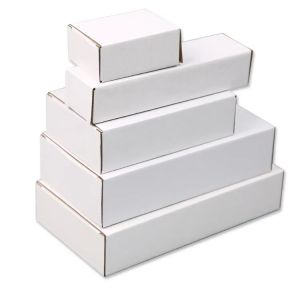 Buy cheap White Corrugated Cardboard for Shoes Clothing Packaging Solution from wholesalers