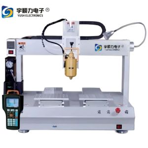 Buy cheap Full Automatic Double  Platform  Melt Adhesive  Dispensing  Robot  Dispenserzhh from wholesalers