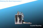 Buy cheap crystal key chain/crystal keyring/rectangle keyring/rectangular key chain/crystal key ring from wholesalers