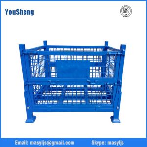 Buy cheap Industrial stackable warehouse storage containers/wire mesh containers from wholesalers