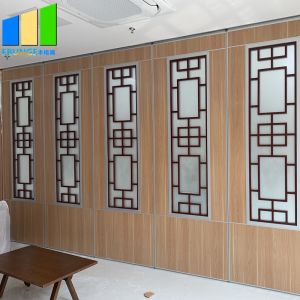 Buy cheap Moveable Sliding Partition Walls Include Grill Glass Design With Aluminum Frame from wholesalers