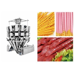 Buy cheap 1.6L Hopper Multi Head Weigher For Weighing Sausages from wholesalers