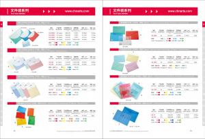 China Offset Printing Glossy Finished Clear Bag File Folder 0.17mm Plastic Clear Bag Folder on sale
