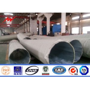 Buy cheap 27M Tapered Transmission Metal Light Pole Three Sections Slip Joint from wholesalers