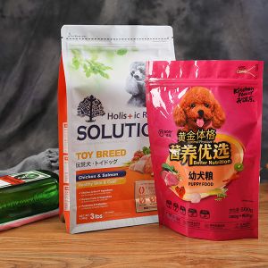 Buy cheap Glossy Matt Pet Food Packaging Bag product