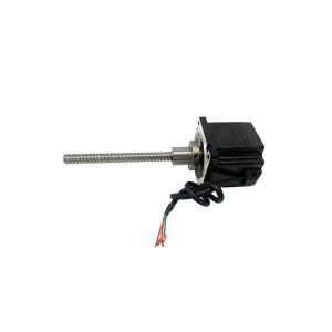 Buy cheap Nema 34 (86mm) hybrid ball screw stepper motor 1.8° Step Angle 4 Lead Wires Voltage 3/4.8V Current 6A from wholesalers