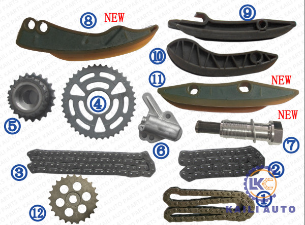 Quality Timing chain kit for BMW X1 X3 X4 X5 X6 MINI 118 218 320 316 418 420 Engine N47 N47S N47N B47 N57Z N57 N57N 11528589971 for sale