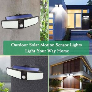 Buy cheap 80 LED Outdoor Motion Sensor Light, Solar Motion Lights Outdoor Security for Driveway Step Stair Pool Patio from wholesalers