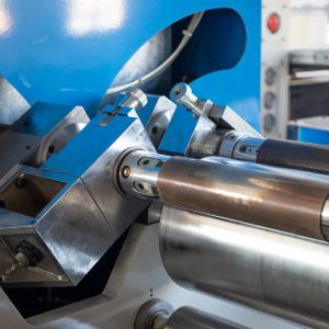 Computer Controlled speed Aluminum Foil Slitting Machine Electric Driven and