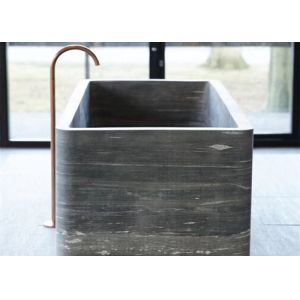 Buy cheap Modern Natural Stone Bathtub Rectangle Shape Marble Stone Polished Finish from wholesalers