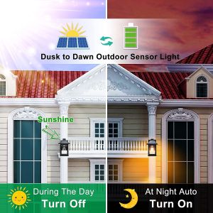 Buy cheap Solar Motion Sensor Wall Light Dusk to Dawn Led Wall Mount Sconce Exterior Motion Sensor Light from wholesalers