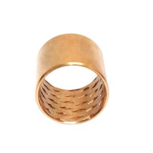 Buy cheap Bronze CuSn8 Brass Bushings Wrapped Bronze Bearings with ISO 9001 Standard from wholesalers