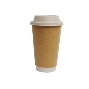 Customized biodegradable disposable coffee paper cup single and double paper