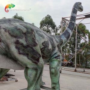 Buy cheap Theme Park 12M Animatronic Brontosaurus Life Size Animatronic Dinosaur Realistic Model For Jurassic from wholesalers