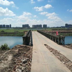 Buy cheap galvanized Steel Emergency Panel Bridge Prefabricated Bailey Bridge from wholesalers