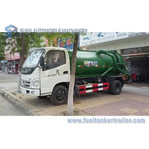 Buy cheap Sewage Suction Tanker Truck , Sewage Disposal drainage septic tank from wholesalers