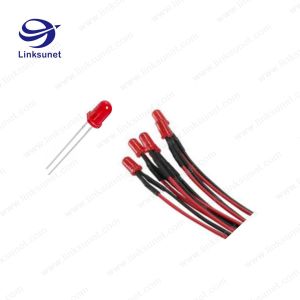 Buy cheap 2 PIN Custom Wiring Harness 5MM RD LED L - 53HD UL1061 24AWG Lead Free Wire from wholesalers