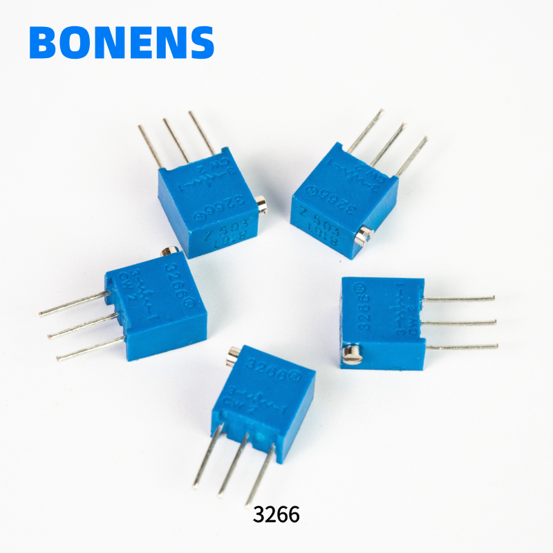 Buy cheap 3266P Metal Glass Glaze Precision Multiturn Potentiometer 10K Adjustable Resistor from wholesalers