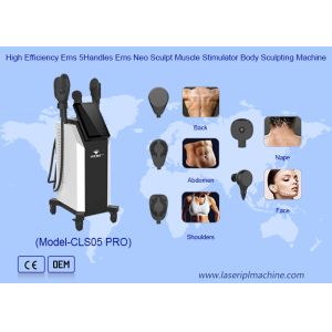 HIEMT 5Handle Ems Face Machine Dual System Body Firming Slimming Machine