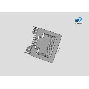 Buy cheap RJ45 Connectors, RJ45, Single Port, Port Matrix Configuration 1 x 1, RJ Type Jacks & Plugs,RJ45,Side,8P8C,R/A,50u
