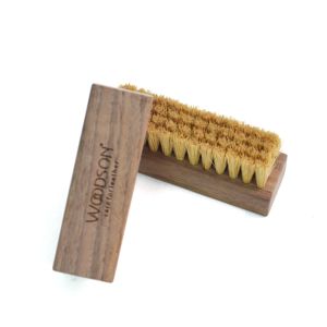 China Hog Pig Hair Shoe Cleaning Accessories Soft Bristle Suede Nubuck Brush on sale