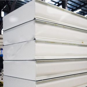 Buy cheap 50mm Long Lasting Polyurethane Foam Sandwich Panels Board Temperature Resistance from wholesalers