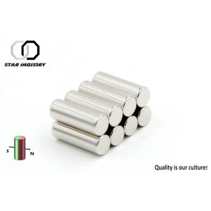 China N42 Super Neodymium Cylinder Magnets D10x30mm For Medical Facility on sale