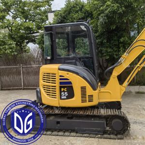 Buy cheap 5.5 Ton Komatsu PC55 Low Fuel Consumption High Performance Mini Used Excavator from wholesalers