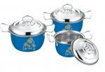 Buy cheap 16 - 20cm Stainless Steel Pots And Pans Set High Polishing ECO - Friendly from wholesalers