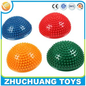 China half ball inflatable pvc spiky balance toy on sale