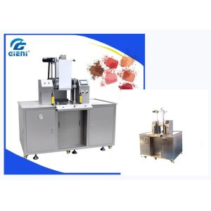 Buy cheap Full Hydraulic Type Cosmetic Powder Press Machine For Bottom Up Blusher from wholesalers
