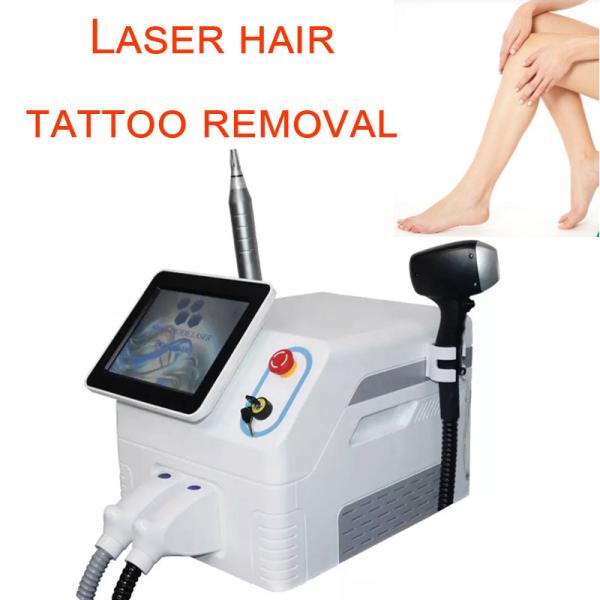 Quality Picosecond Q Switched Tattoo Removal Diode Laser Hair Removal Machine for sale