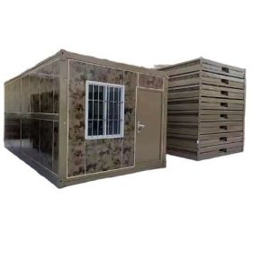 Buy cheap Fast Install Customized Tiny Folding Pack Container House with Modern Simple Style from wholesalers